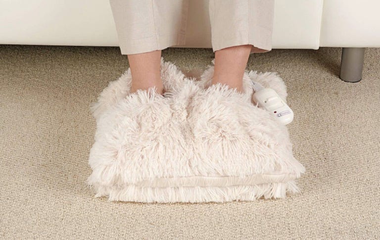 Always cold? Let this heated foot warmer be your saviour