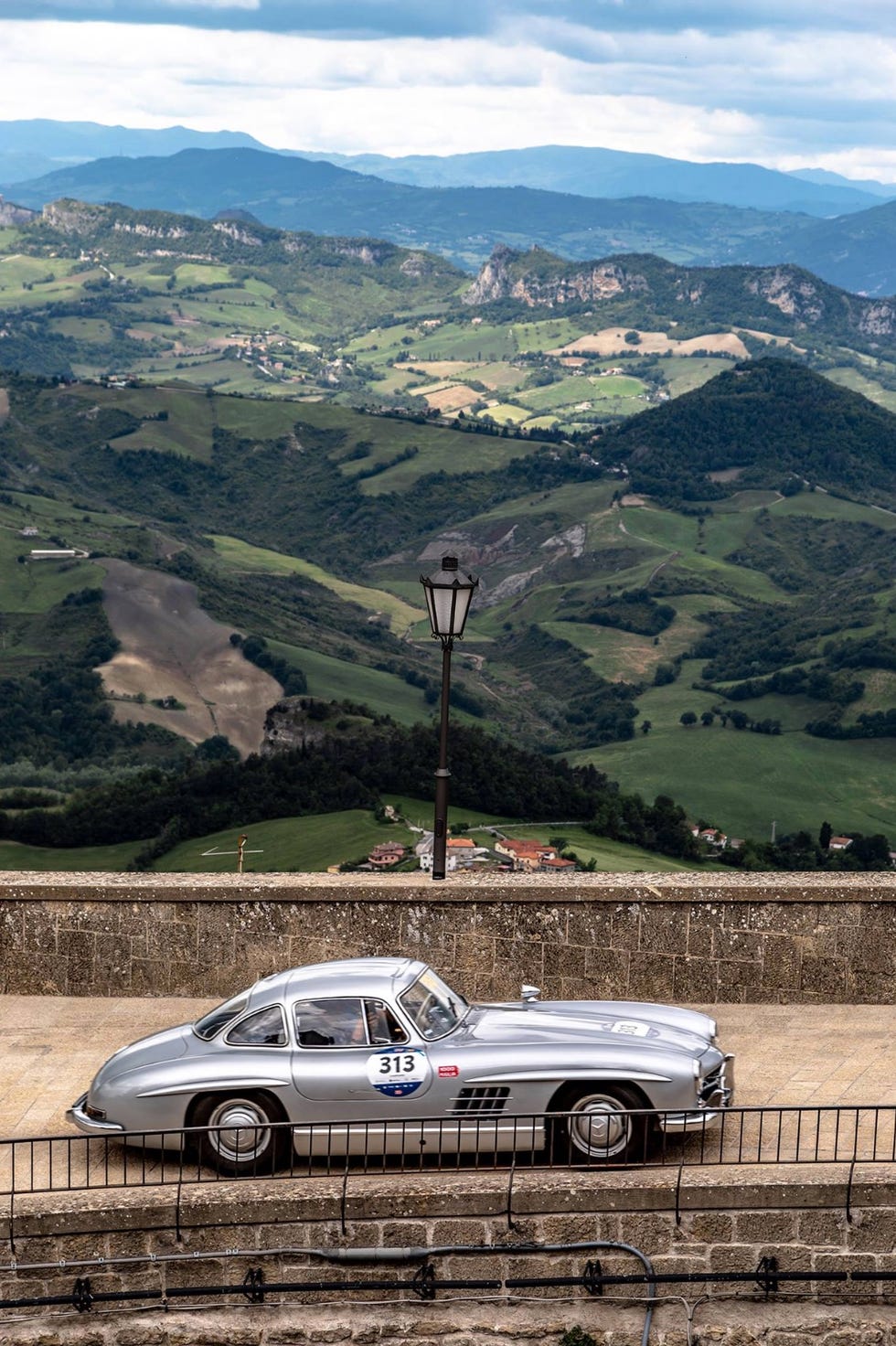 Racing Across Italy In the Mille Miglia In a 1955 Mercedes Gullwing