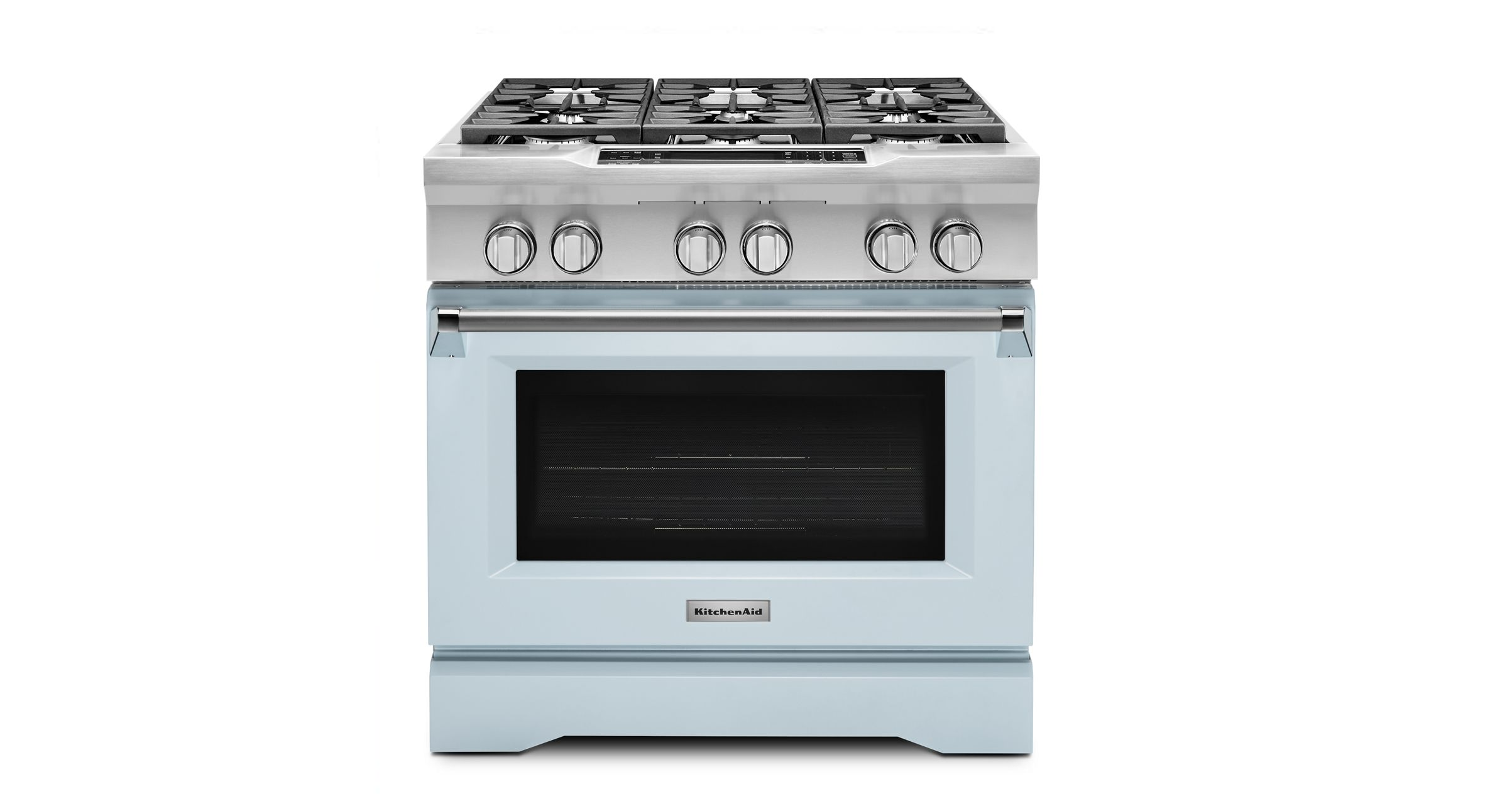 KitchenAid Released A Misty Blue Freestanding Range - KitchenAid's