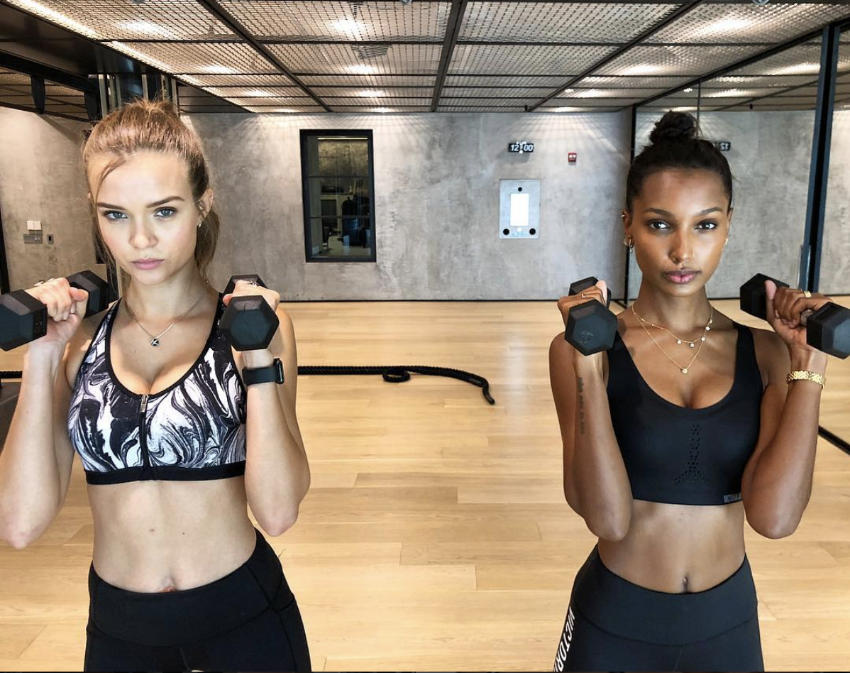 How the Victoria's Secret models get in shape for the show
