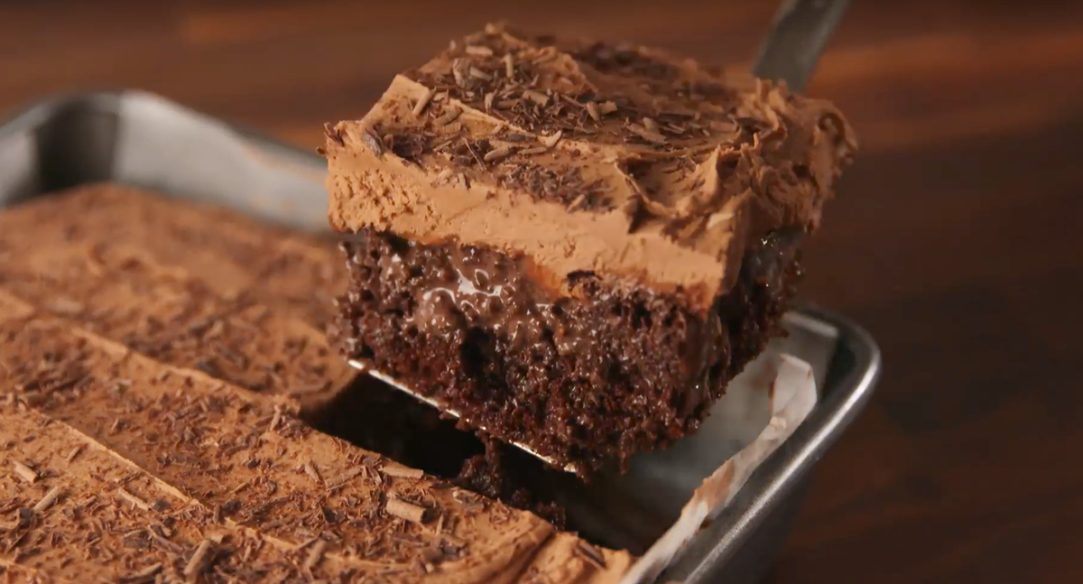 preview for This Poke Cake Is For The Bailey's Fans