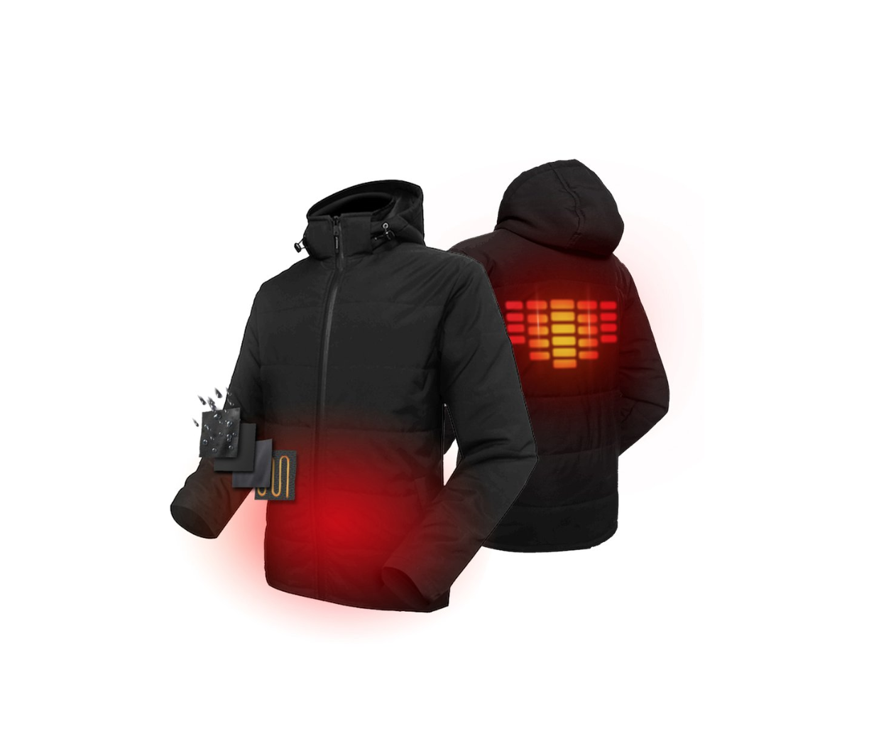 self heating hoodie