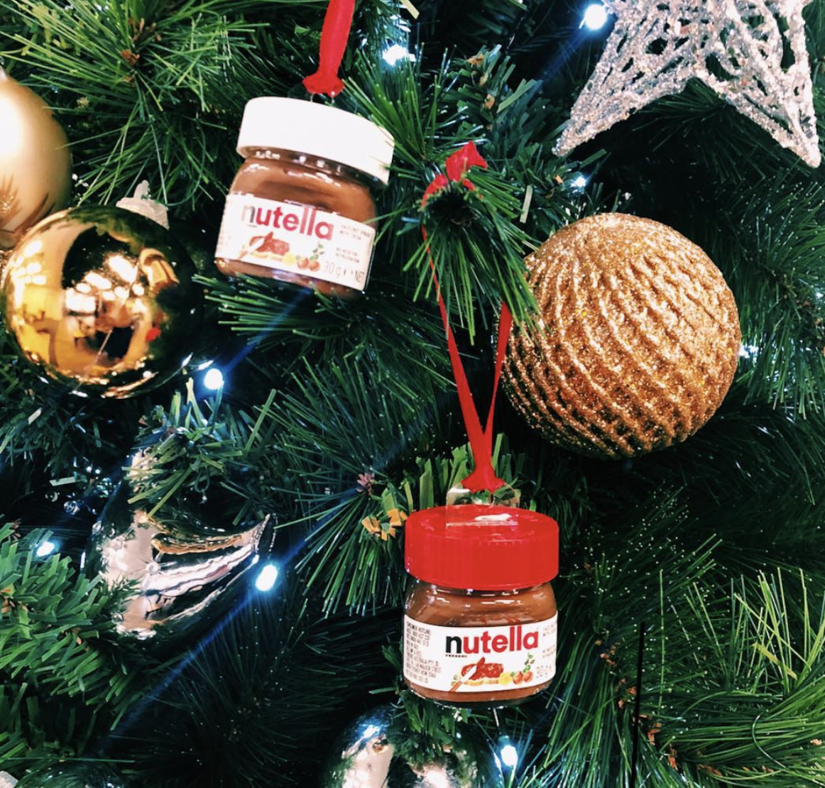  Mini Nutella Hazelnut Christmas Jars - Nutella