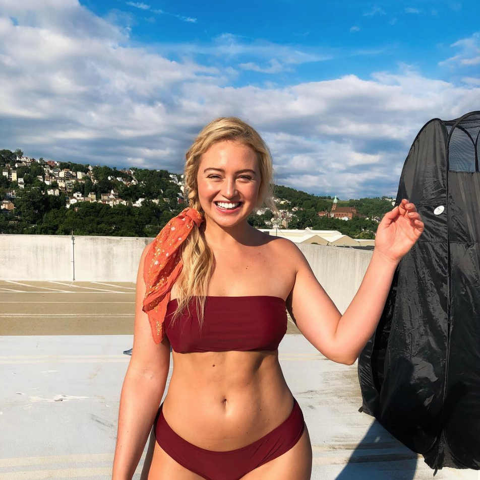 Plus Size Model Iskra Lawrence Clapped Back At An Instagram Troll - Iskra  Lawrence News