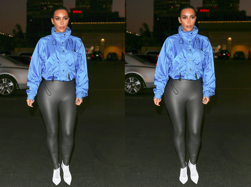 WornOnTV: Kim's blue ribbed top and pants on Keeping Up with the  Kardashians, Kim Kardashian