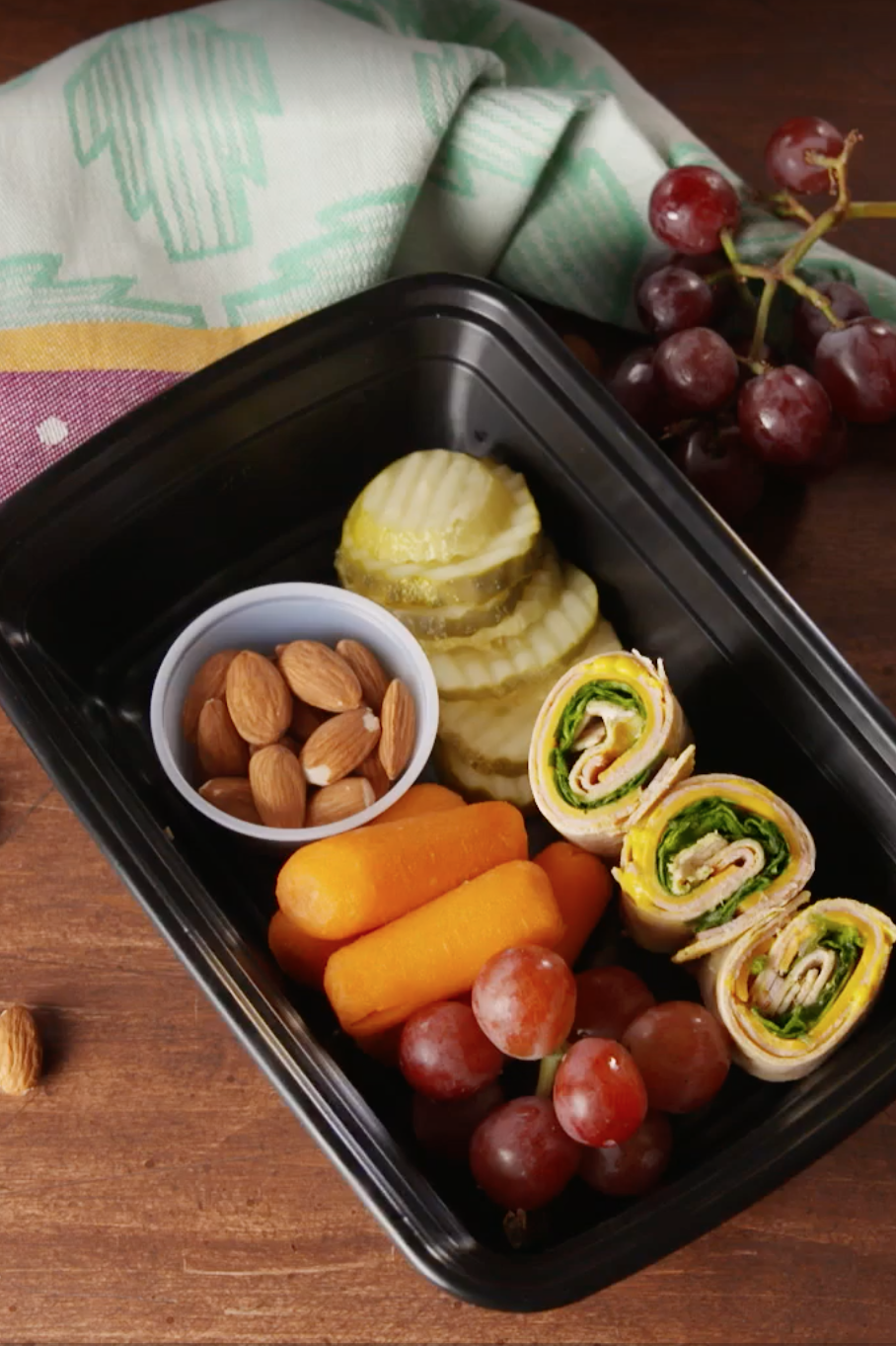 No Cook Vegan Bento Snack Box recipe - Sweet Peas and Saffron