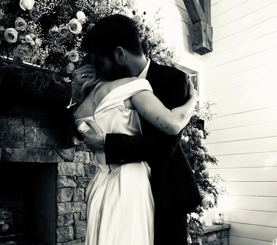 Miley Cyrus Just Shared a First Look at Her Wedding Dress