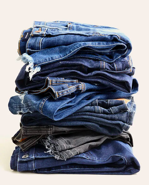 J crew cheap jean recycle