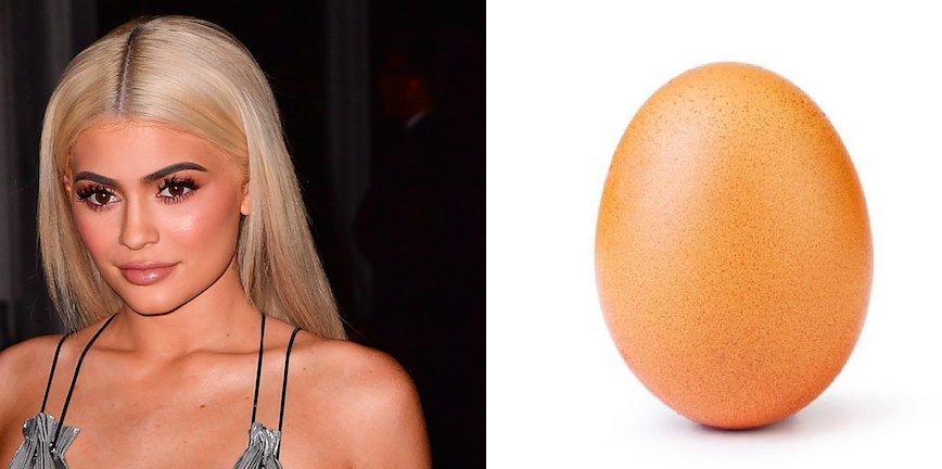 Jenner Response to Record Egg Beating Instagram Record - Kylie Jenner Record Beaten by Egg