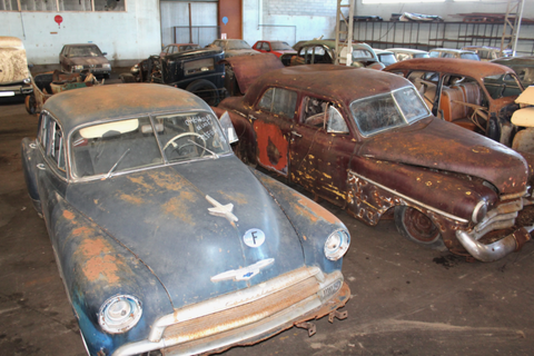 81-Car Barn Find in France for Sale - Pictures