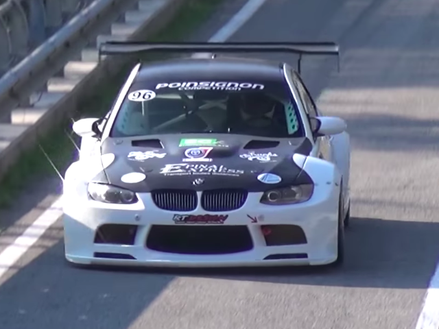 The M3's V8 Sounds Best in a GT2 Race Car - BMW E92 M3 Hillclimb Video