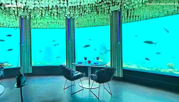 Can we teleport to these underwater restaurants in the Maldives please?