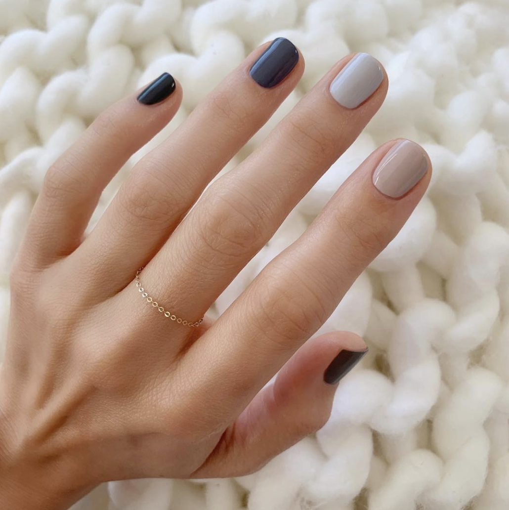 How to Wear the Muted Nail Color Trend - Muted Nail Polishes