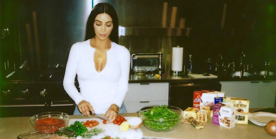 kim kardashian instagram cooking