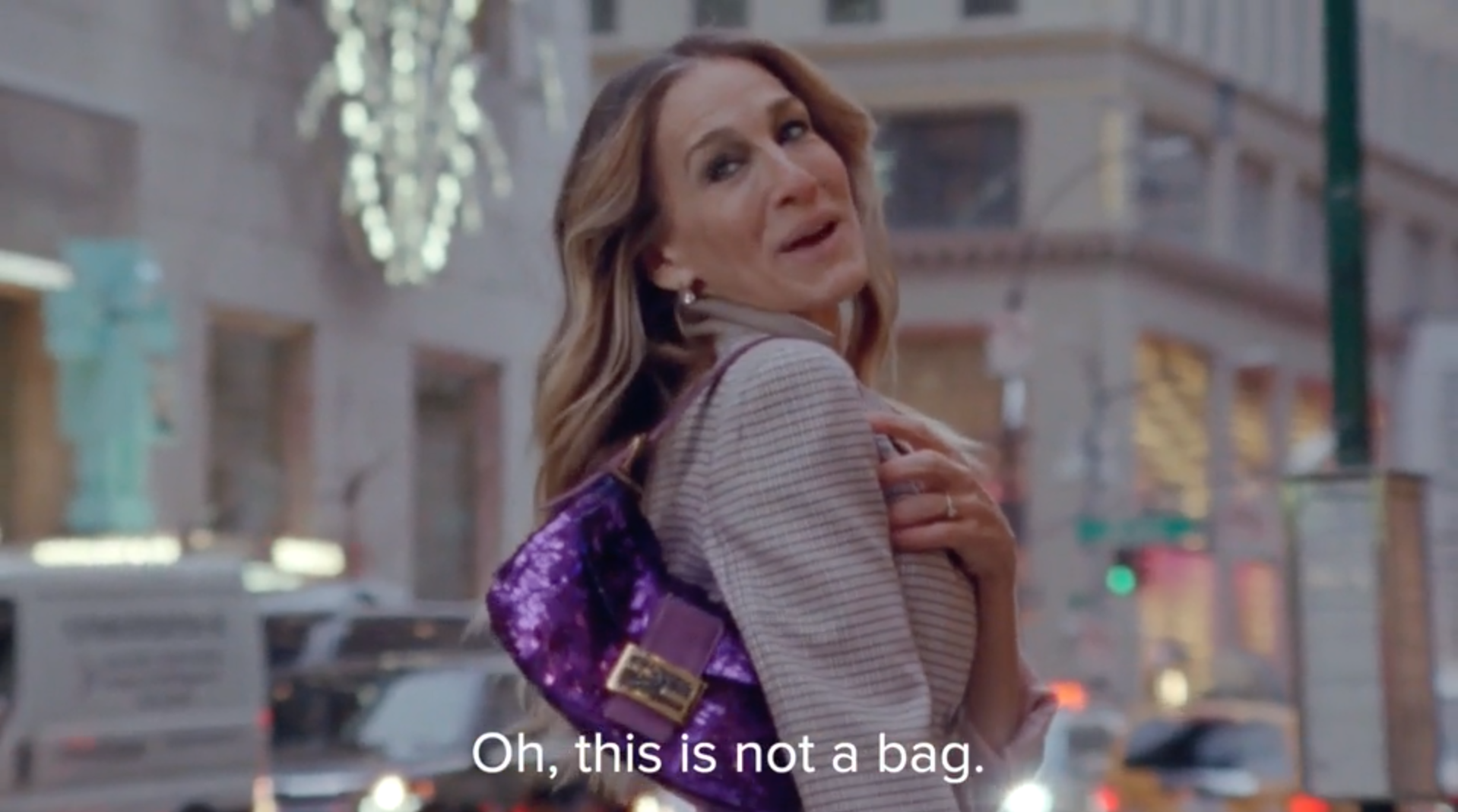 The iconic baguette is with help of Carrie Bradshaw