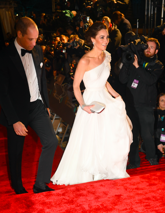 BAFTAs 2019: Kate Middleton Looks Every Inch The Bride In White At This ...