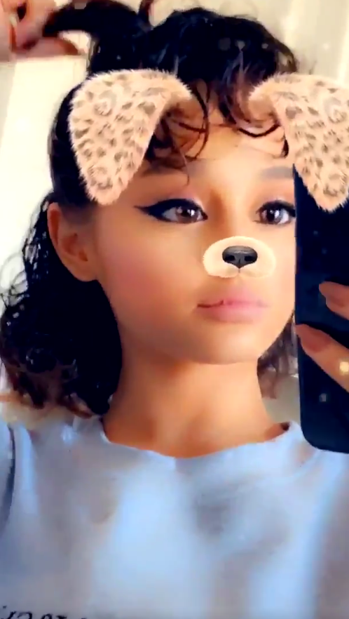 Ariana Grande Just Showed Off What Her Real Curly Hair Looks Like - Ariana  Grande Without Ponytail