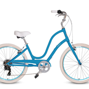 Land vehicle, Bicycle, Bicycle wheel, Vehicle, Bicycle part, Bicycle tire, Blue, Spoke, Bicycle drivetrain part, Bicycle frame, 