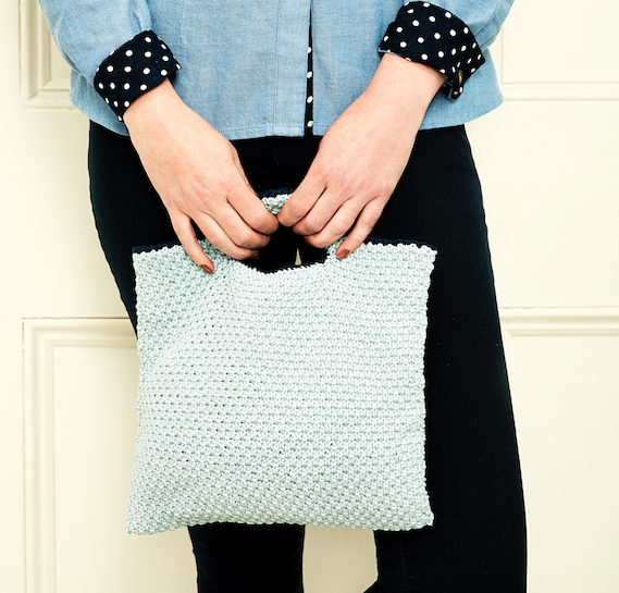 Tokyo Tie Bag — Free Pattern and Tutorial | Alaska Knit Nat