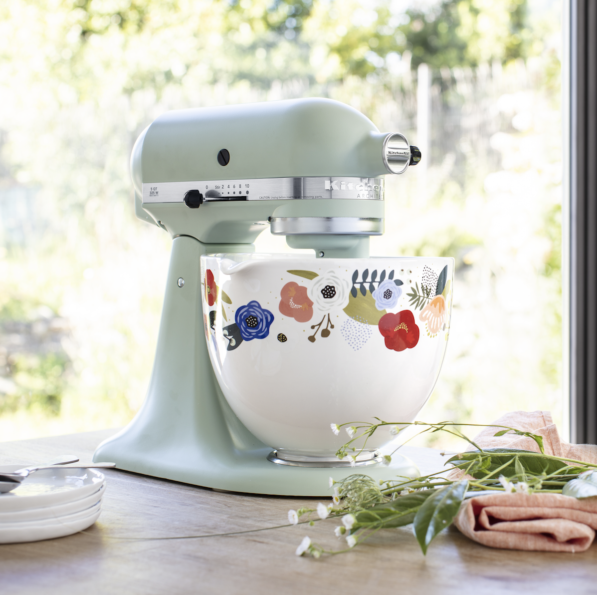 KitchenAid Created New Stand Mixer Ceramic Bowls With Fun Patterns