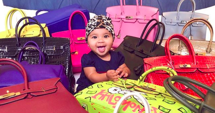 WHAT'S IN MY BABY BIRKIN BAGS 