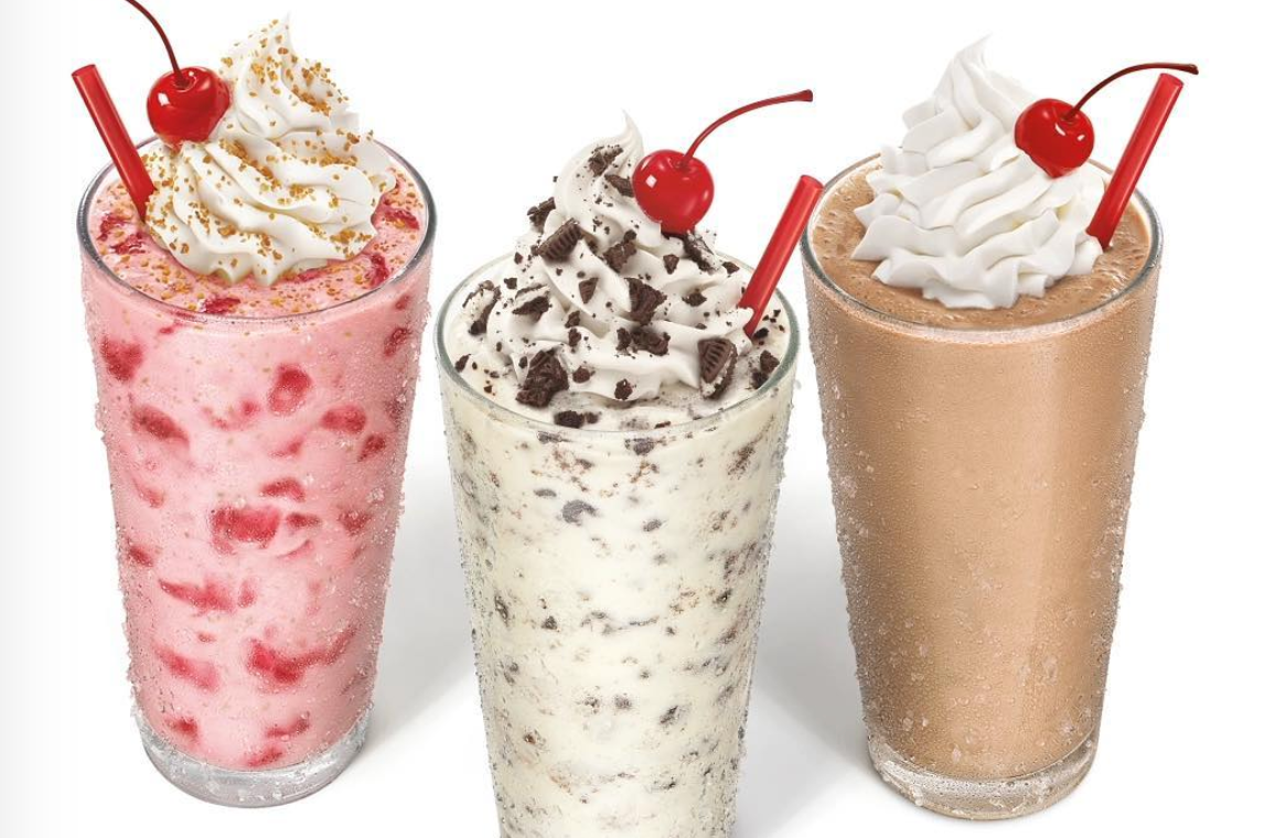 Sonic milkshakes outlet prices