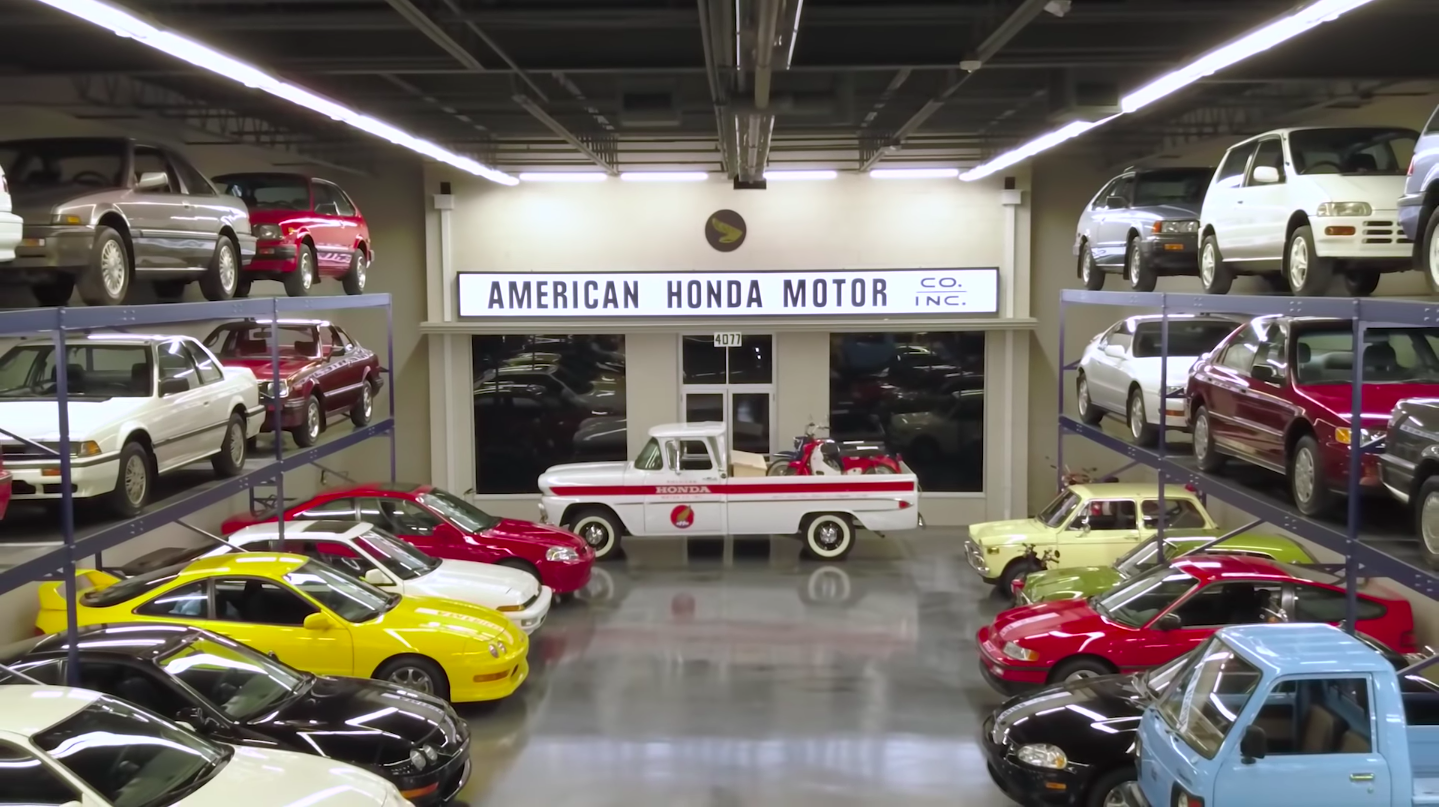 Video Tour of RealTime Racing's Honda Collection