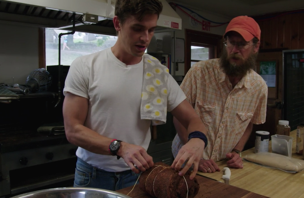 Cook, Food, Cooking, Dish, Cuisine, Chef, Meat carving, 