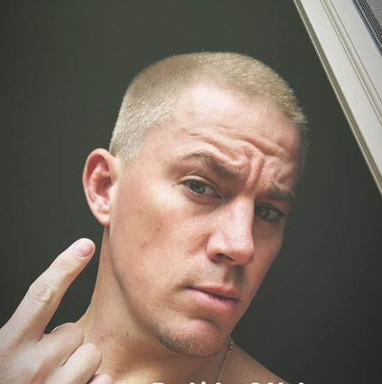 Channing Tatum Dyed His Hair Platinum Blonde and Honestly When Will It Stop?