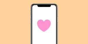 Mobile phone case, Heart, Pink, Mobile phone accessories, Communication Device, Mobile phone, Gadget, Technology, Material property, Font, 
