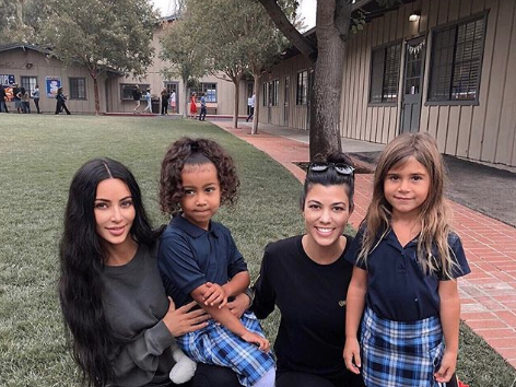Kim Kardashian's Photo West and Disick Is an Optical