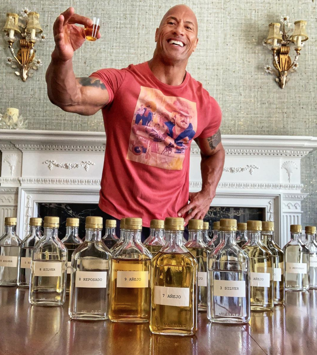 Dwayne Johnson Drink Alcohol