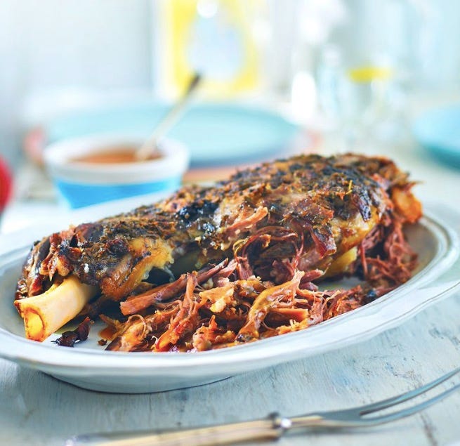 best roast lamb recipes slow cooked shredded lamb shoulder