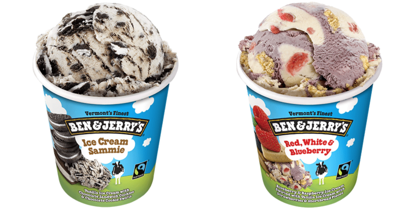ben and jerrys flavors at wawa