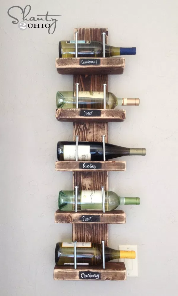 16 Diy Wine Rack Ideas - Homemade Wine Rack Ideas