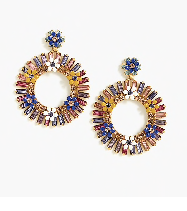 Earrings, Jewellery, Fashion accessory, Gemstone, Body jewelry, Circle, Metal, 