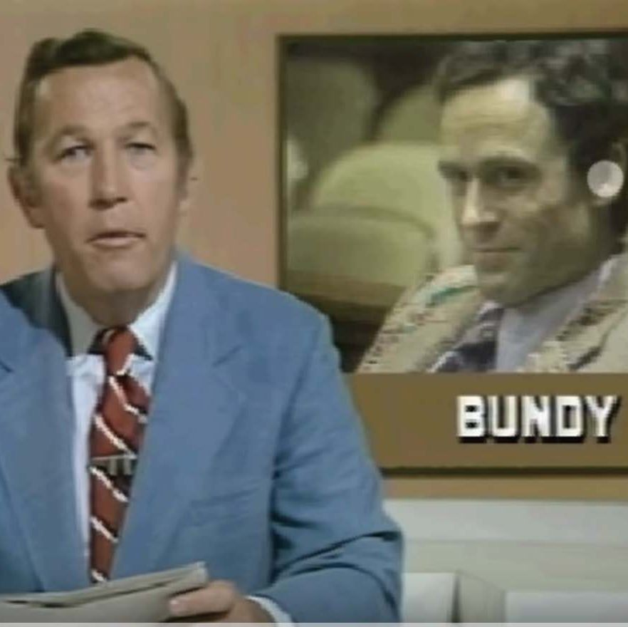 A News Anchor Reporting On Ted Bundy's Death Sentence From His Murder Trial