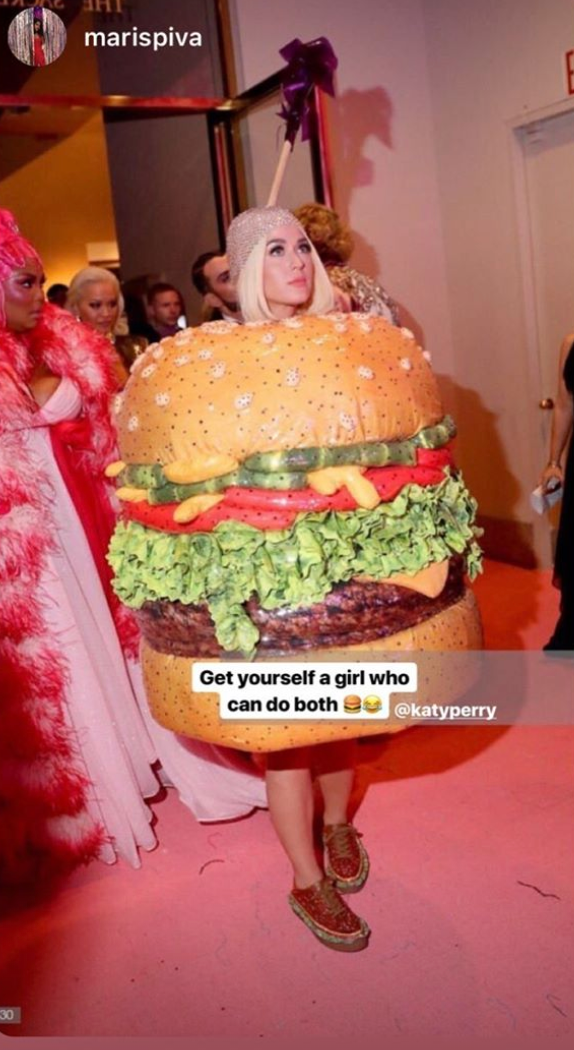 Katy perry cheeseburger on sale dress