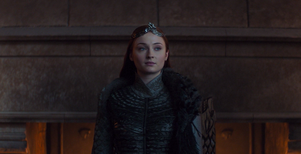 Hidden Easter Eggs in Sansa's Final Game of Thrones Costume