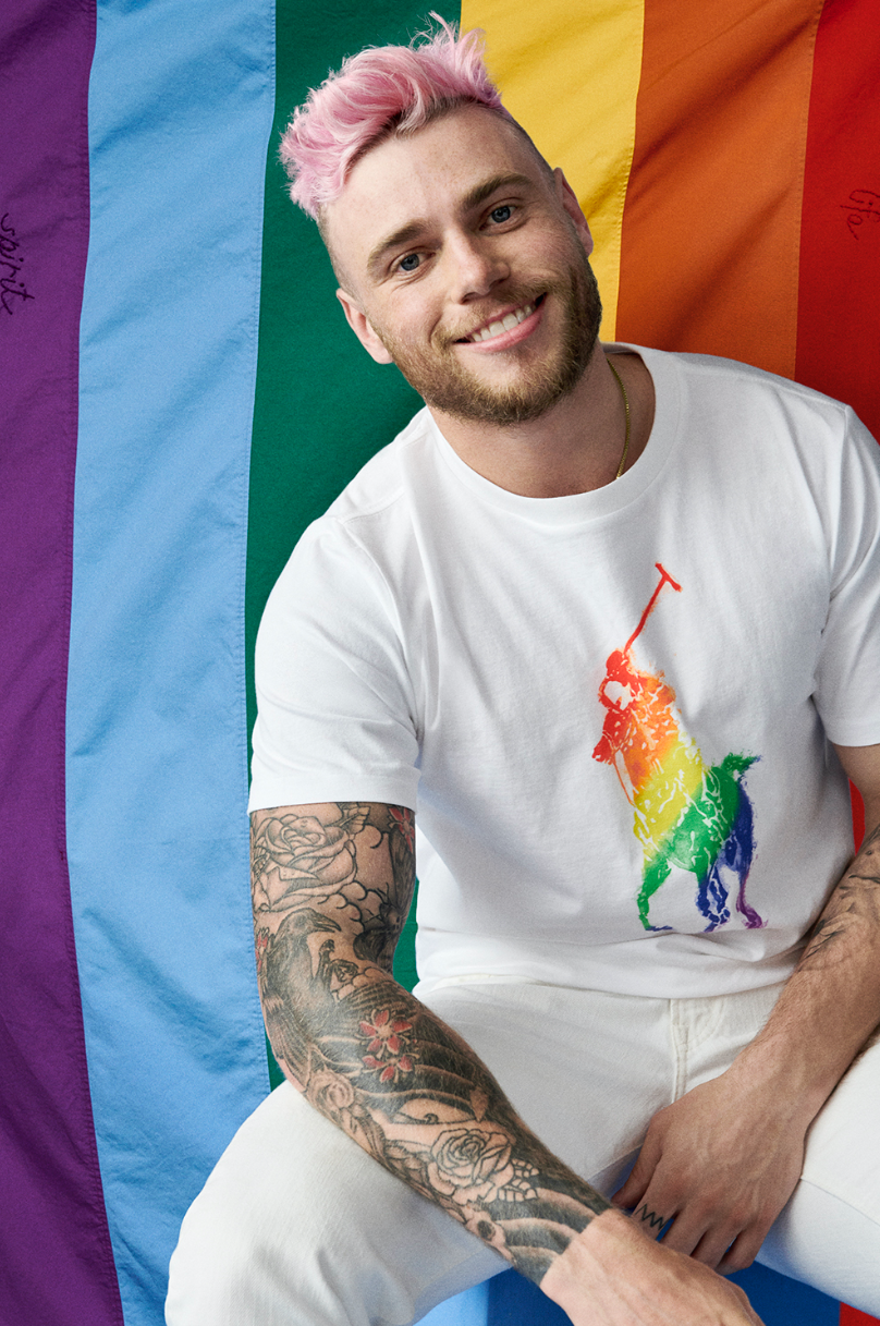 Ralph lauren pride shirt online