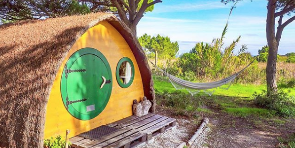 This Whimsical Hobbit Pod is the Ultimate Glamping Experience