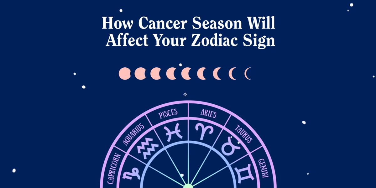 Cancer Season Is Here - Here’s How Each Zodiac Sign Will Be Affected