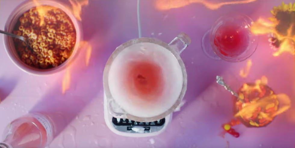 Drink, Candle, Cocktail, Food, 