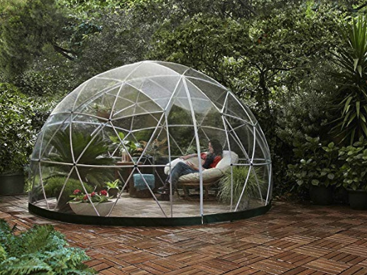 Enjoy the Warmth in a Garden Dome Igloo