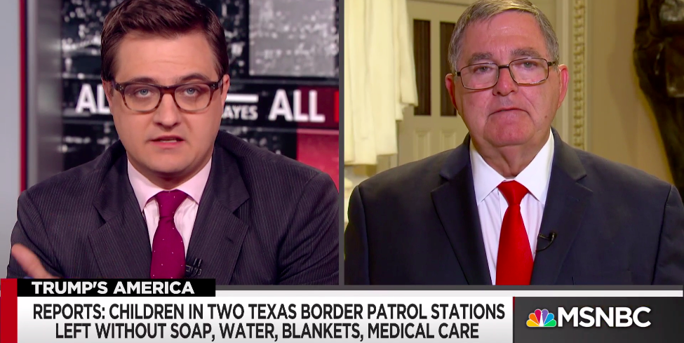 Watch This Republican Congressman Do Everything to Avoid Discussing the Conditions for Migrant Kids