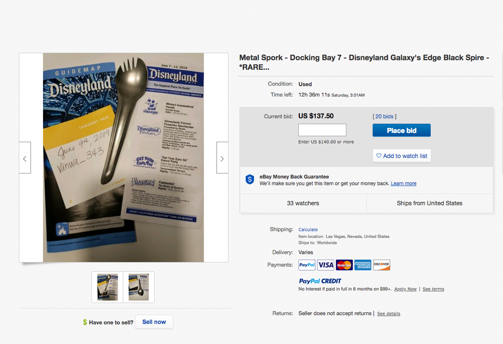 Star wars spork clearance ebay