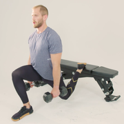 shoulder, sitting, arm, joint, standing, leg, exercise equipment, knee, bench, thigh,