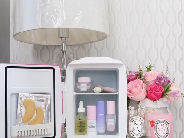 The Real Benefits of Those Skin-Care Mini Fridges That Are so Trendy Right  Now - Fashionista