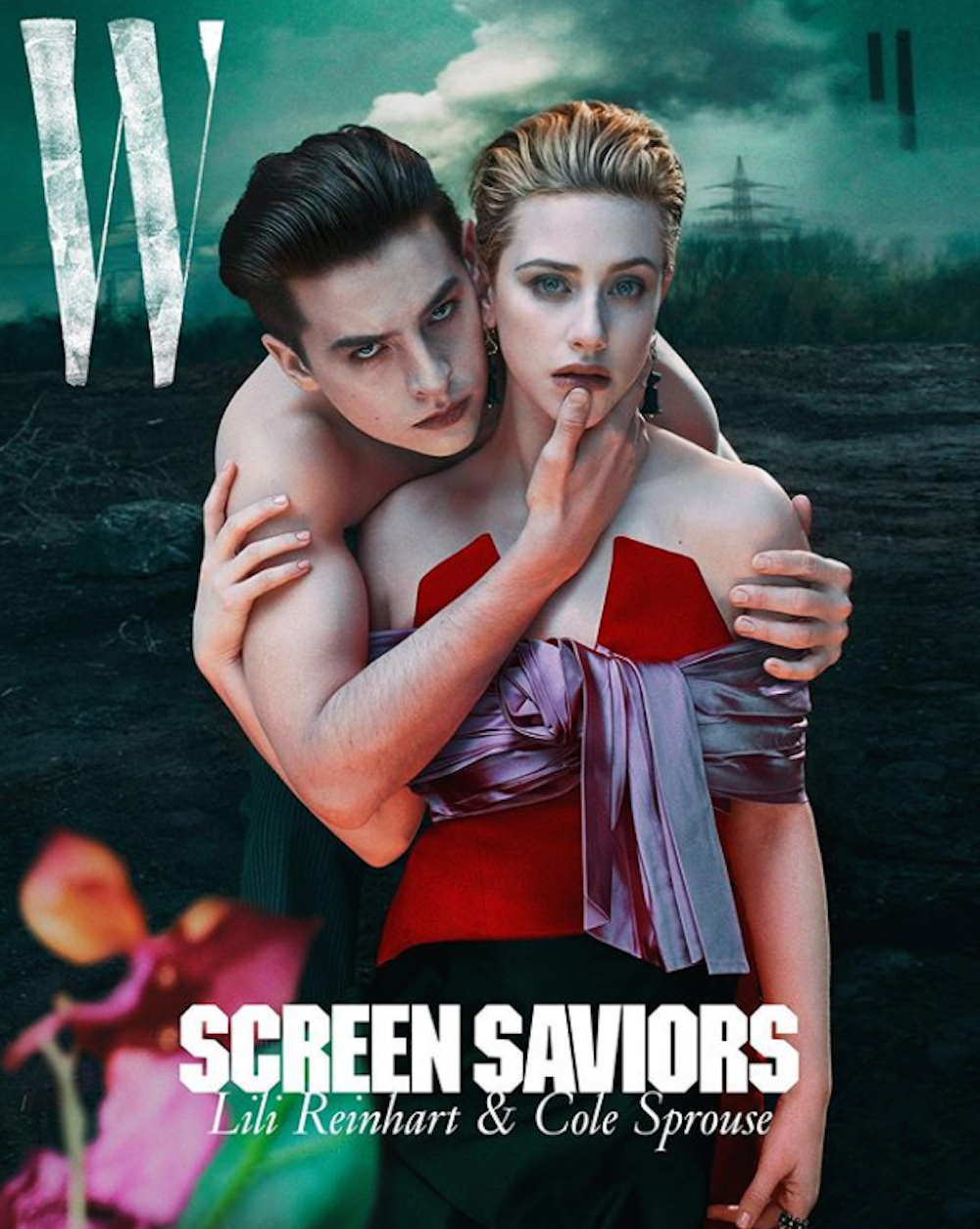 Lili Reinhart and Cole Sprouse Star in a Steamy W Magazine Cover