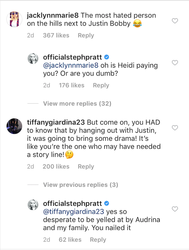 Stephanie Pratt Quits The Hills New Beginnings Instagram Post